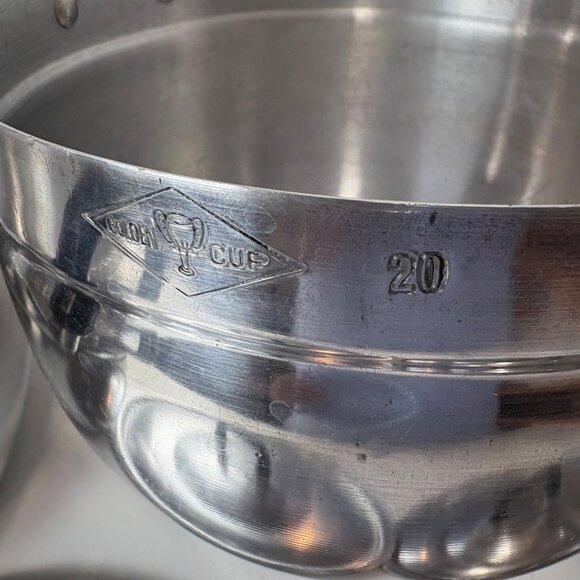 VTGDiamond Brand & Golden Cup Aluminum Thai Steamer Replacement Bowls Lids - Picture 7 of 11